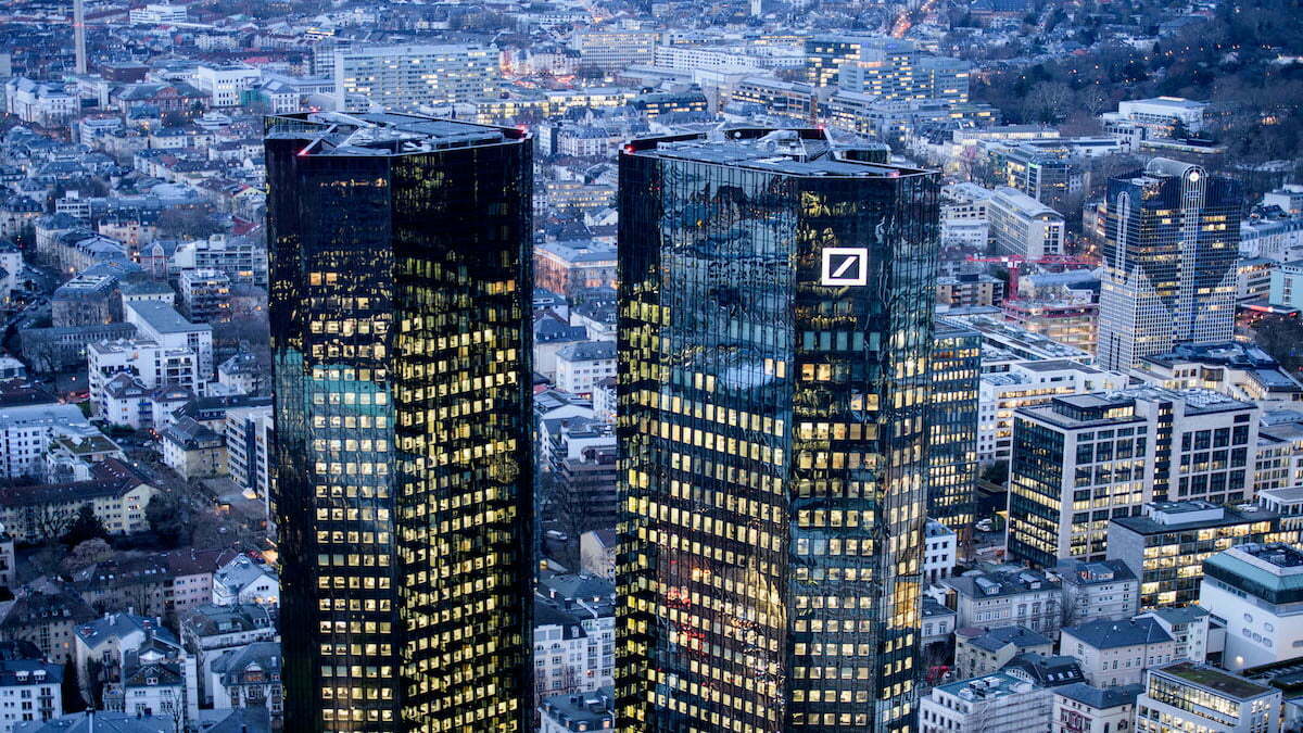 Deutsche bank market share shrinks in some areas